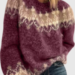 MAJA | NORDIC PATTERN SWEATER