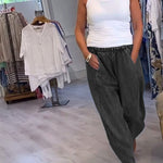 Relaxed Jeans with Elastic Waist