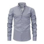 Aurelio Striped Stretch Shirt