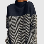 TAMSIN | COTTON TURTLENECK SWEATER