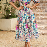 Arabella | Floral Midi Dress