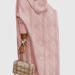 HONORIA | HOODED CABLE-KNIT CARDIGAN