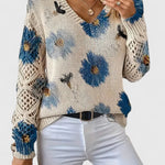 TAHLIA | COMFORT FLORAL SWEATER