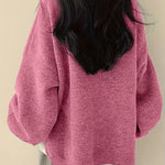 EVERLIGHT | SPLIT DETAIL CASUAL SWEATER