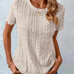 Zeagoo Women's Casual Loose Fit Short Sleeve T-shirts Blouse