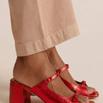 RUBY | Block Toe Heeled Sandals