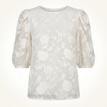 Amelie Rousseau | Floral Puff Sleeve Blouse For Women