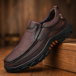 Leather Slip-On Shoes