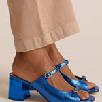 RUBY | Block Toe Heeled Sandals