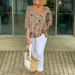 Felicity | Floral Button Blouse
