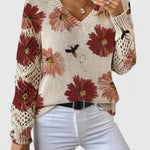 TAHLIA | COMFORT FLORAL SWEATER