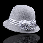 Evelyn Rose Wool Cloche