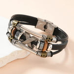 Nomad Leather Cuff Bracelet