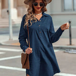 Zeagoo Women's Cotton Shirt Dress
