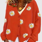 IRENE | ELEGANT KNIT CARDIGAN WITH BUTTONS