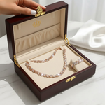 Elegant Rhinestone Fish Tail Set