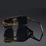 Golden Mirage Frameless Shades