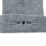 Mira Purr Knit Beanie