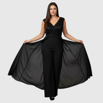 ZORAIDA QUINN | STYLISH SLEEVELESS JUMPSUIT DRESS