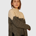 TAMSIN | COTTON TURTLENECK SWEATER