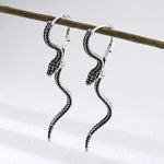 Serpentina Noir Drop Earrings