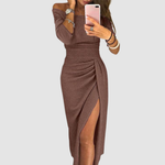 EIRIAN | OFF-SHOULDER GALA DRESS