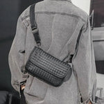 Valentino Weave Crossbody