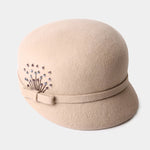 Eleanor Wool Cloche Beret