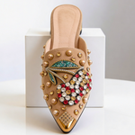 Odette Cherry Belle Slip-On's