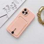Velora Card Slide Silicone iPhone Case