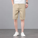 The Maison Straight Shorts — Mid-Rise Tailored Casual Short Pant for Men