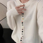 AALIYAH™ | Elegant Buttoned Knit Cardigan