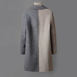 Langston Woolen Dual-Tone Coat