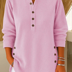 Neva™ | Button Henley Tunic