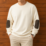 Elbow Patch Crewneck Sweatshirt