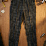 Dario Plaid Trousers