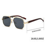 Cortessa Woodline Aviator Shades