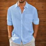 Linen Button-Up Shirt