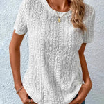 Zeagoo Women's Casual Loose Fit Short Sleeve T-shirts Blouse