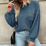 Zeagoo Long Sleeve Backless Hollow Knit Sweater for Women Casual Work Office Loose Fit 2026 | Under