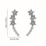 Elena | Light Catching Floral Earrings