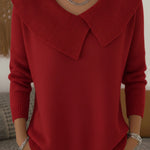 Sunnora™ | Warm Sweater with Soft Collar