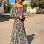 Eleanor Grace V-Neck Maxi Dress