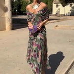 Eleanor Grace V-Neck Maxi Dress