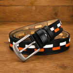 Casual Woven Leather Belt