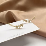 Elena | Light Catching Floral Earrings