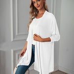 Zeagoo Women's Cable Knit Oversized Dressy Cardigan Jackets Long Sleeve Cardigan Sweaters