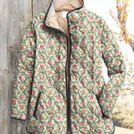 Eleanor | Vintage Rose Quilted Jacket