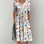 Margot | Flattering Cotton Day Dress