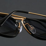 Aurelio Acetate Square Sunglasses
